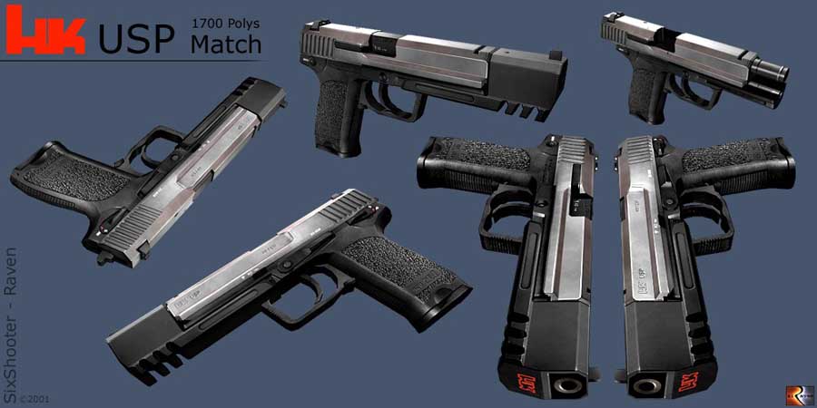 Скачать Модель USP Matches для CS 1.6