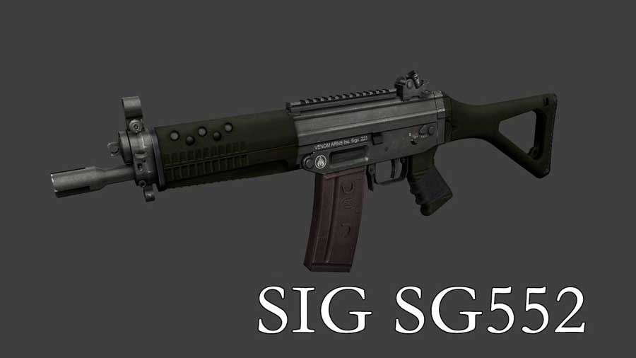 Скачать Модель SIG-552 для CS 1.6