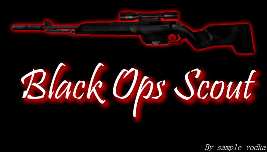 Скачать Модель Black Ops Scout для CS 1.6