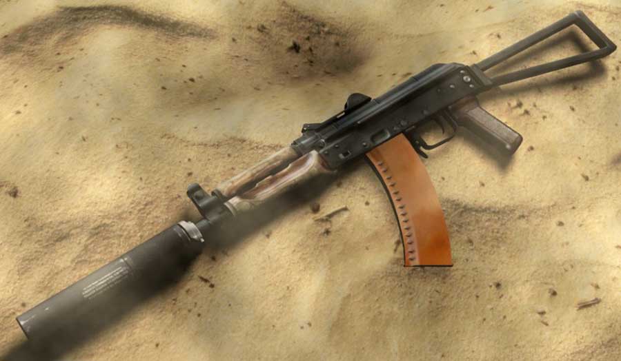 Скачать Модель AKS-74U on DMG Anims для CS 1.6