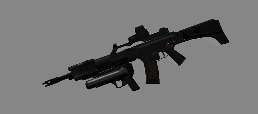 Скачать Модель G36 Custom для CS 1.6