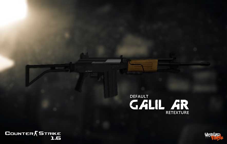 Скачать Модель Galil ARM Retexture для CS 1.6