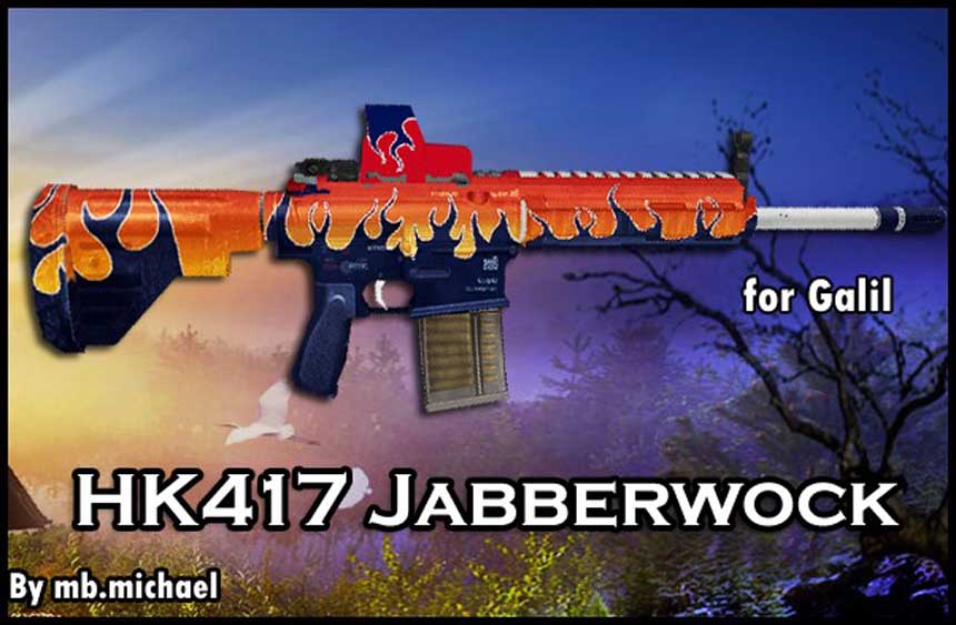 Скачать Модель HK417 Jabberwockey для CS 1.6