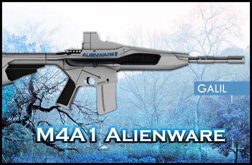 Скачать Модель M4A1 Alienware для CS 1.6