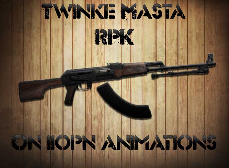 Скачать Модель Twinke's RPK-47 On IIopn Anims! для CS 1.6