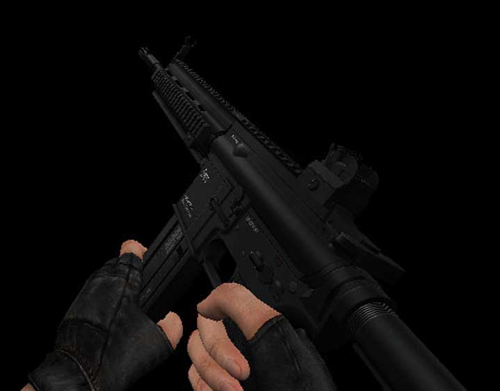 Скачать Модель HK416 On Lynx9810 для CS 1.6