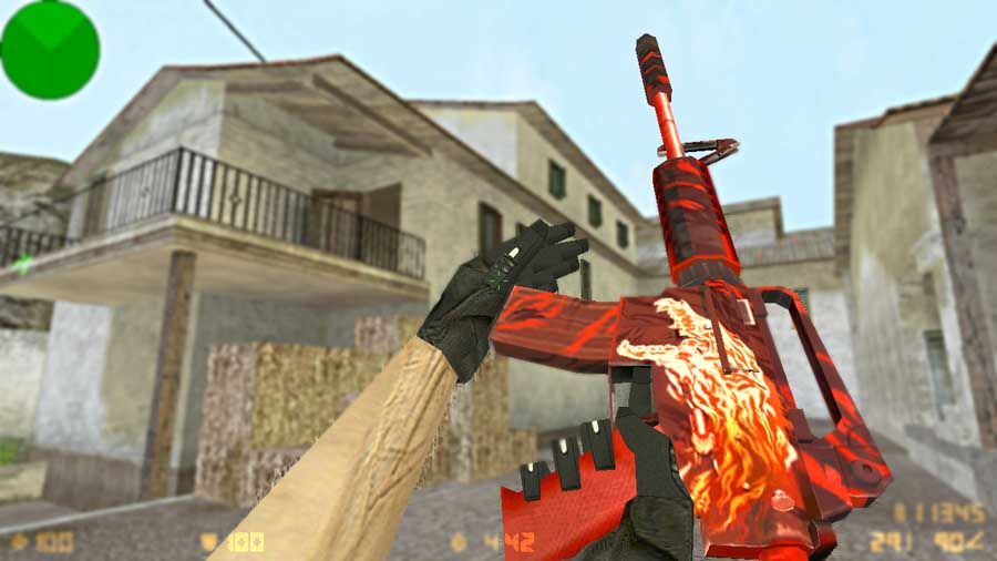 Скачать Модель M4a1 Default Howl для CS 1.6