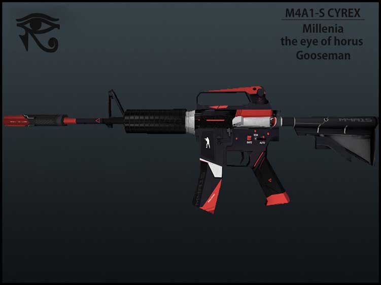 Скачать Модель M4A1-S Cyrex для CS 1.6