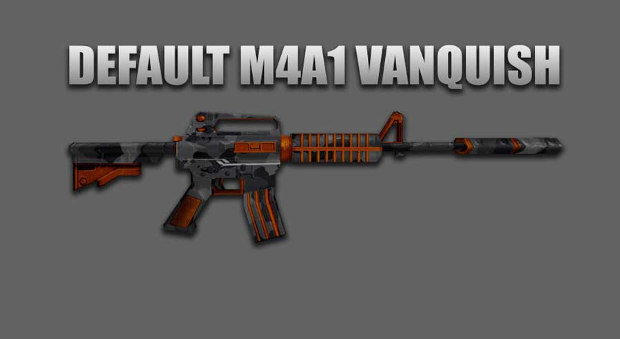 Скачать Модель M4A1 Vanquish для CS 1.6