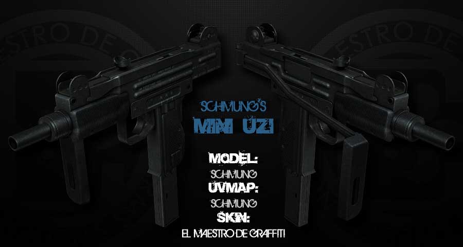 Скачать Модель Internetianer's Mini-UZI для CS 1.6