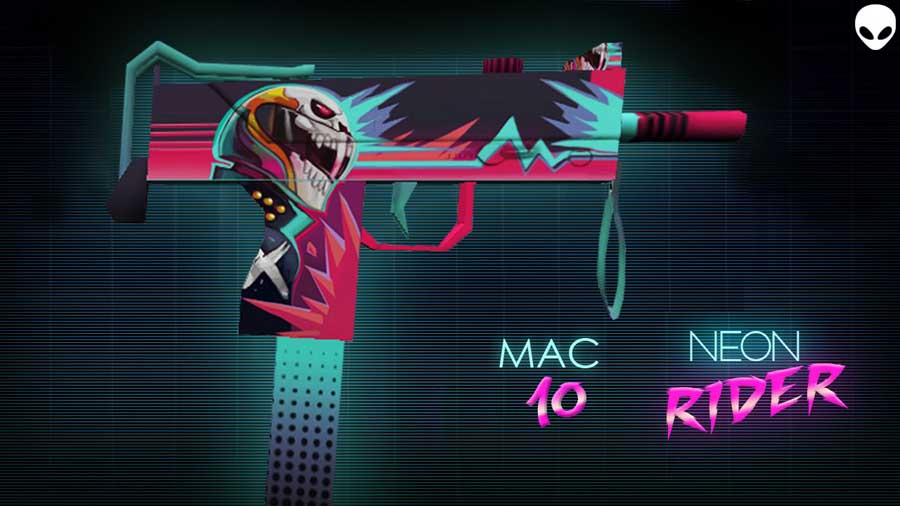 Скачать Модель MAC-10 Neon Rider для CS 1.6