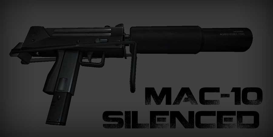 Скачать Модель Mac-10 Silenced для CS 1.6