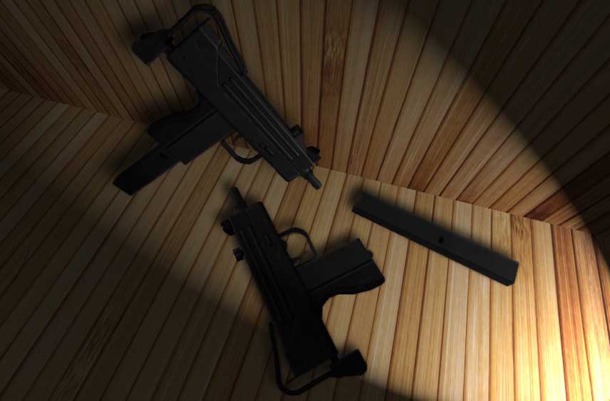 Скачать Модель Mac-11 on Blind5's anims для CS 1.6