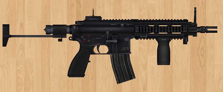 Скачать Модель PLA HK416C для CS 1.6