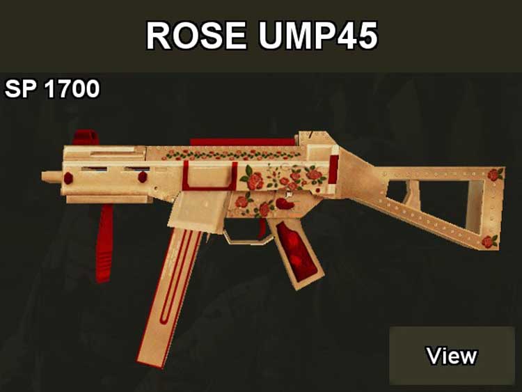 Скачать Модель Rose UMP45 для CS 1.6