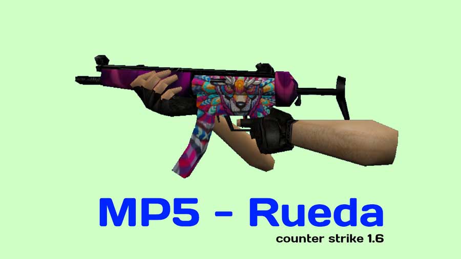 Скачать Модель MP5 - Rueda для CS 1.6