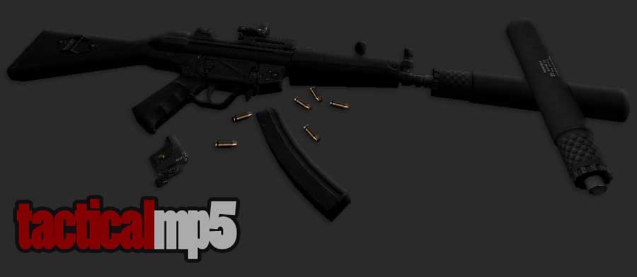 Скачать Модель Tactical MP5 для CS 1.6