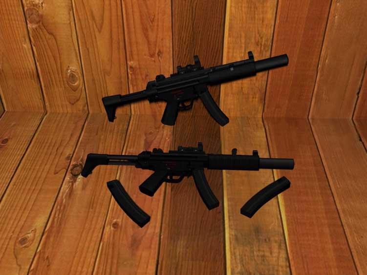 Скачать Модель zulmargera87's MP5SD для CS 1.6