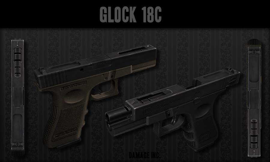 Скачать Модель Havok101&EMDG's Glock18 On Strykerwolf Anims для CS 1.6