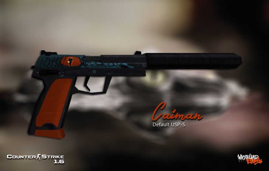 Скачать Модель Default USP-S Caiman для CS 1.6