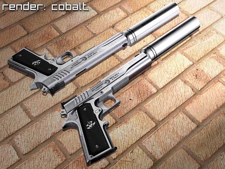 Скачать Модель Hardballer .45ACP для CS 1.6