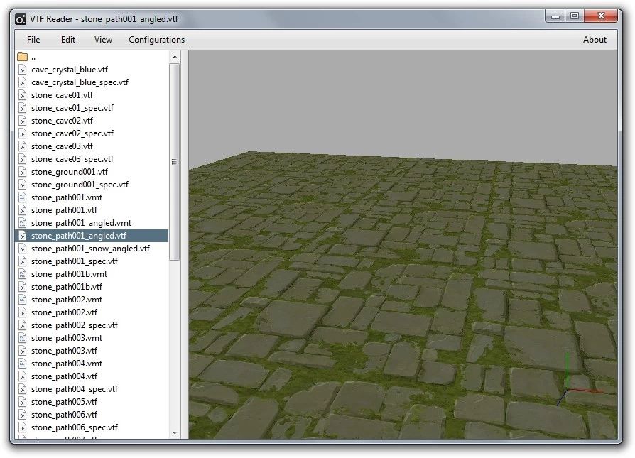 Скачать VTF Reader - Редактор текстур