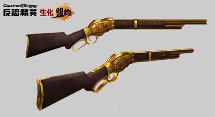 Скачать Модель M3 «Winchester M1887 Gold Edition» для CSS