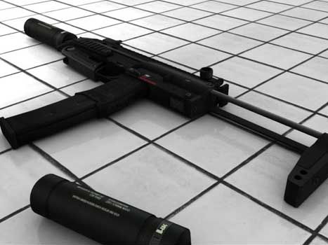 Скачать Модель P90 «Silenced MP7 - P90 + Lucky» для CSS