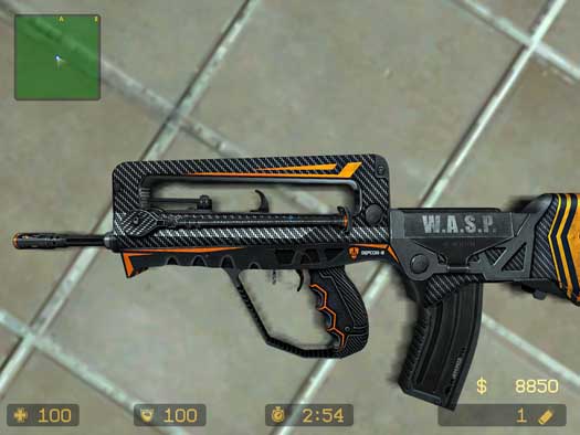 Скачать Модель FAMAS «FAMAS WASP» для CSS