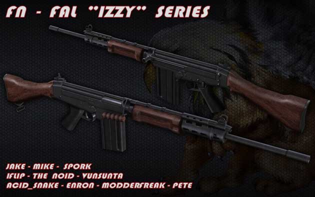 Скачать Модель Galil «FN-FAL Izzy Series» для CSS