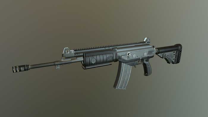 Скачать Модель Galil «ACE23 Retextured» для CSS