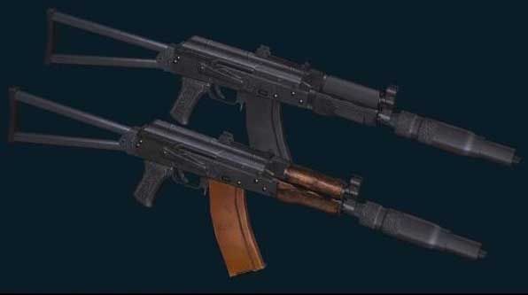 Скачать Модель Galil «NR's AKS-74U WPBS Silencer» для CSS