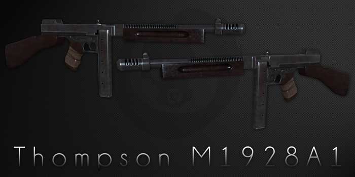 Скачать Модель Galil «Thompson M1928A1» для CSS