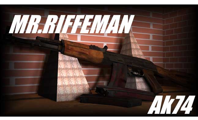 Скачать Модель AK-47 «Mr.Rifleman Lynx Animation» для CSS