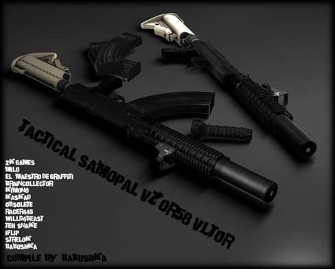 Скачать Модель AK-47 «Vzor58 Vltor» для CSS