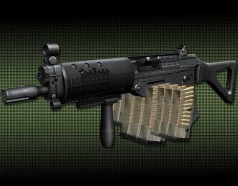 Скачать Модель M249 «Sig 552 9 clips» для CSS