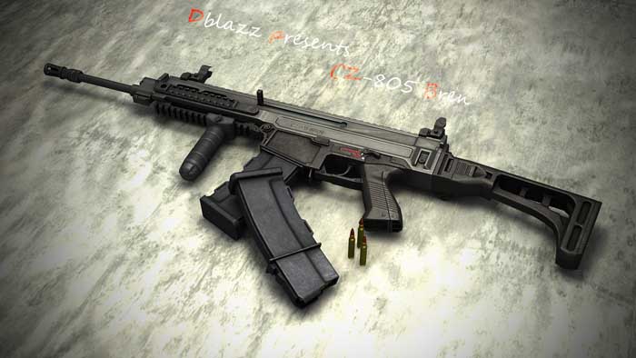 Скачать Модель SIG-552 «Dblazz's CZ-805 Bren» для CSS