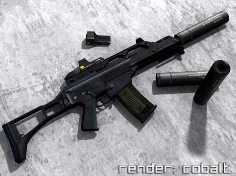 Скачать Модель SIG-552 «Heckler Und Koch G36C» для CSS