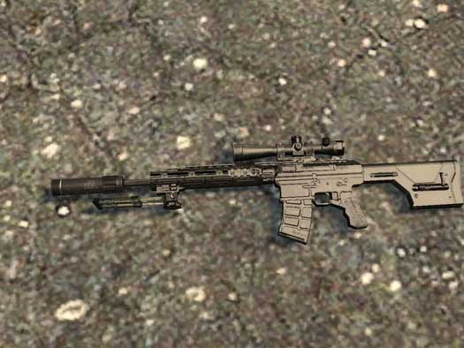 Скачать Модель SG 550 «Preacher2142 RSASS» для CSS