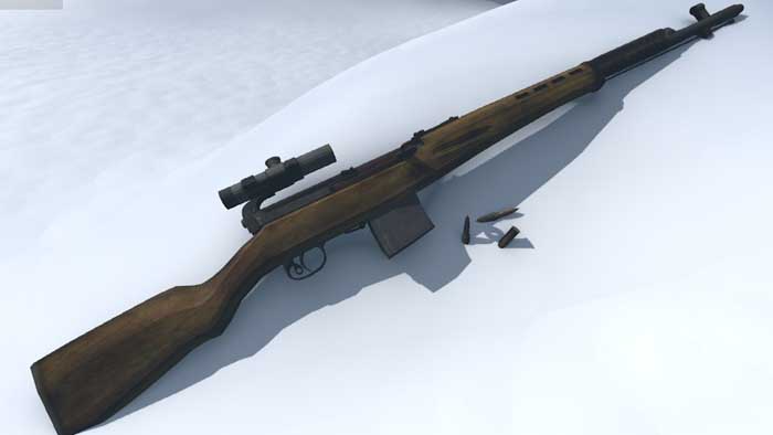 Скачать Модель G3SG-1 «SVT-40 (correct)» для CSS