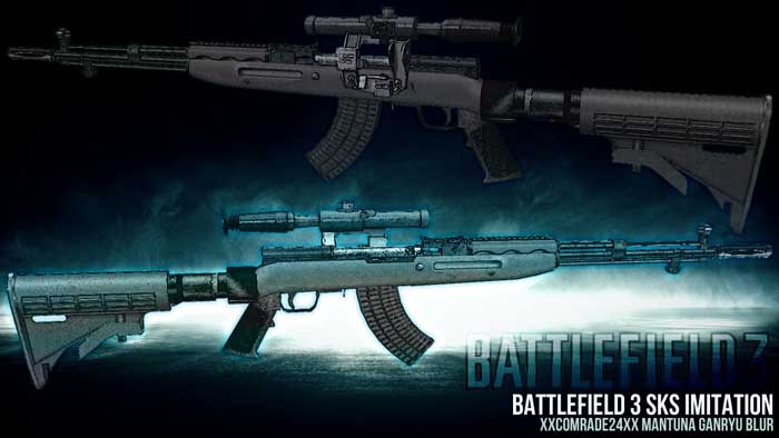 Скачать Модель G3SG-1 «Battlefield 3 SKS» для CSS