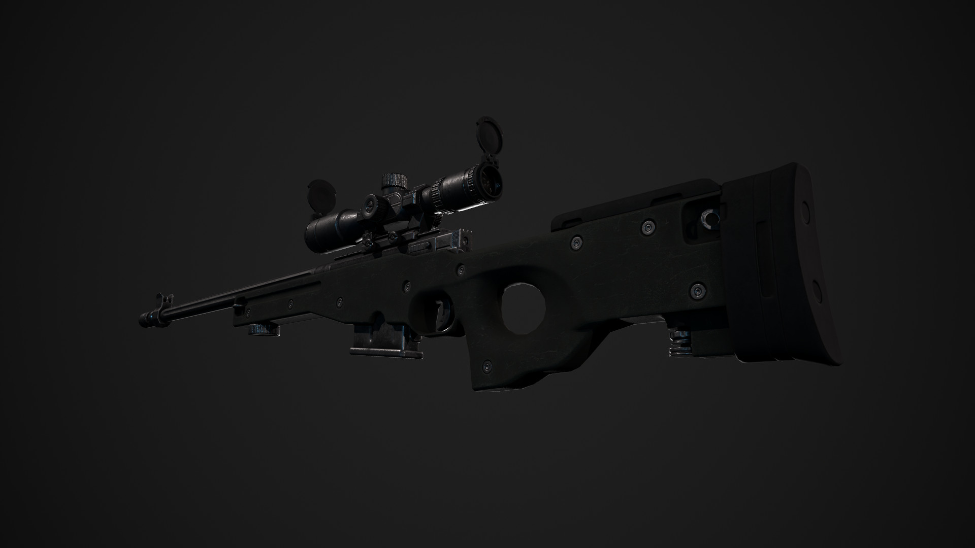 Скачать Модель AWP «L96 Animations» для CSS