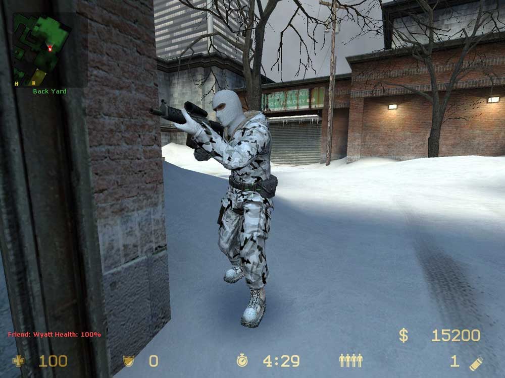 Скачать Модель Arctic «New Snow CAMO» для CSS