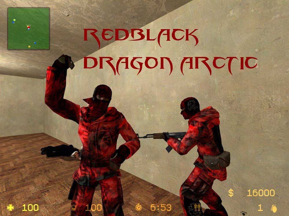 Скачать Модель Arctic «RedBlack Dragon» для CSS