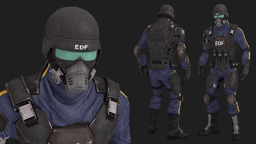 Скачать Модель GIGN «EDF Soldier» для CSS