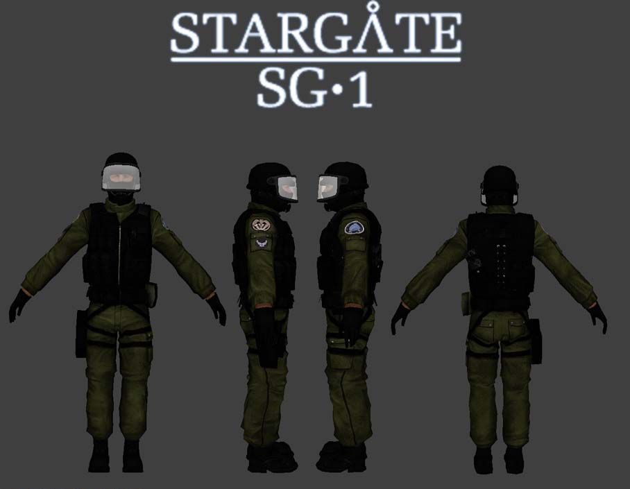 Скачать Модель GIGN «Stargate SG1» для CSS