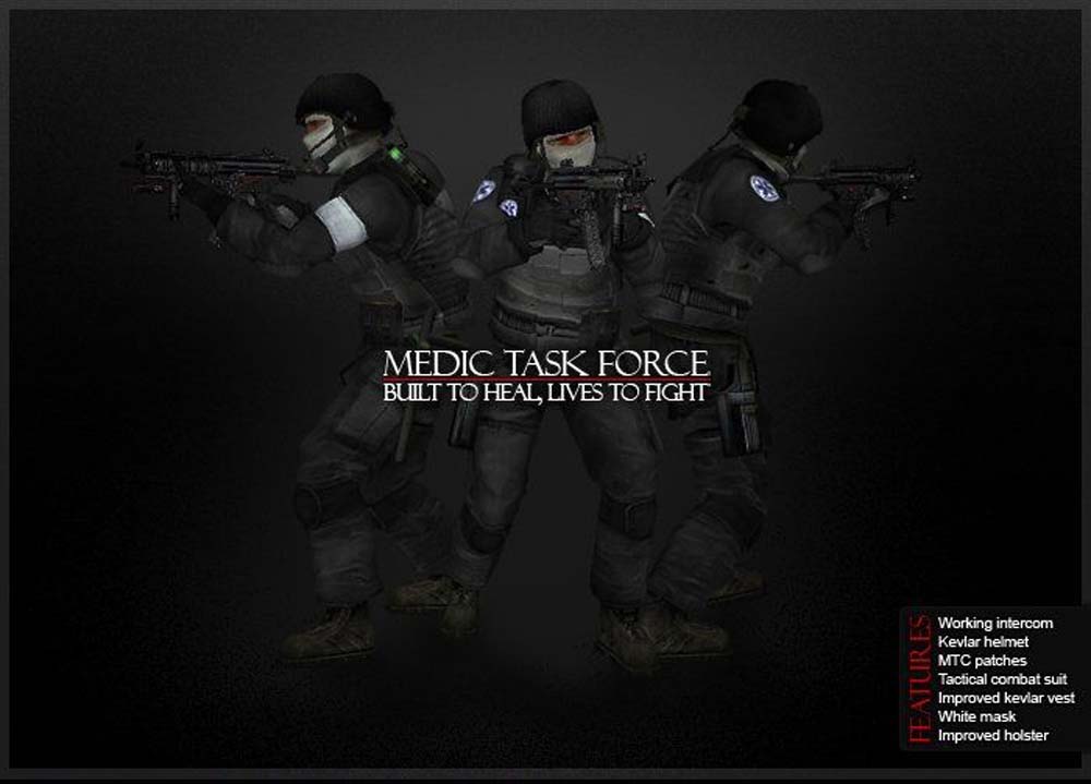 Скачать Модель GSG9 «Medical Task Force» для CSS