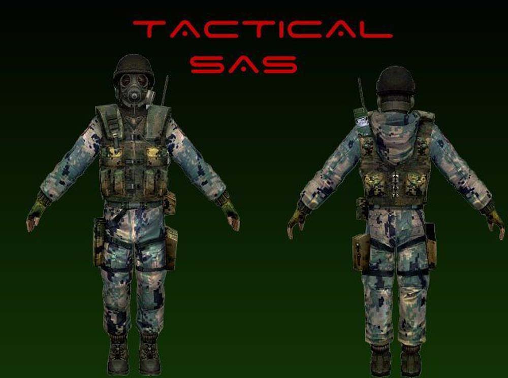 Скачать Модель SAS «d0nn's Tactical» для CSS