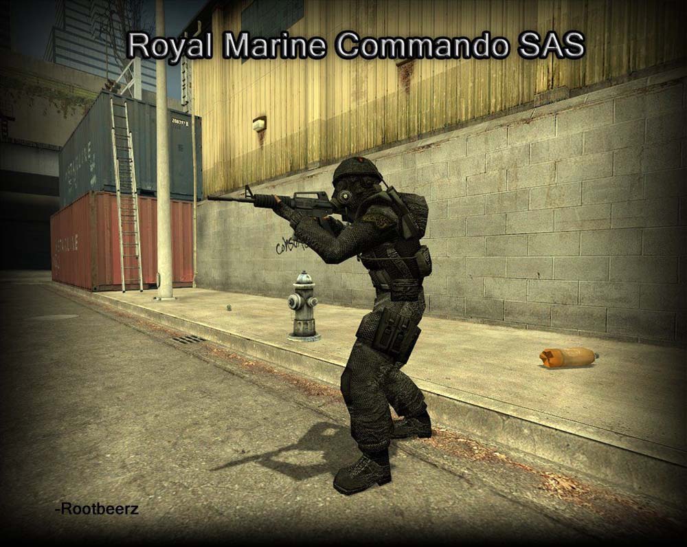 Скачать Модель SAS «Royal Marine Commando» для CSS