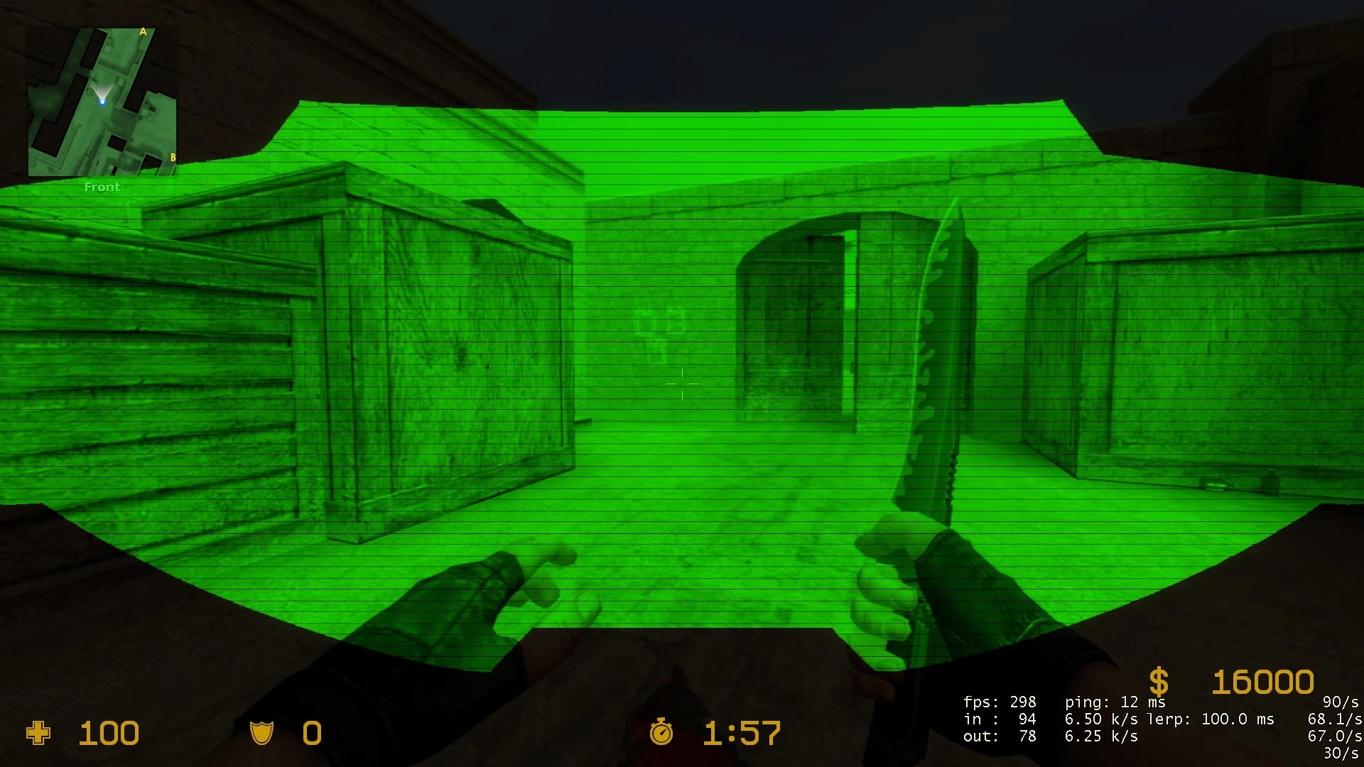 Скачать Halo 3 Styled NVG Overlay V1